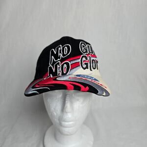 No Guts No Glory Ford Racing Trucker Hat Snapback Black Multi-Color Snapback
